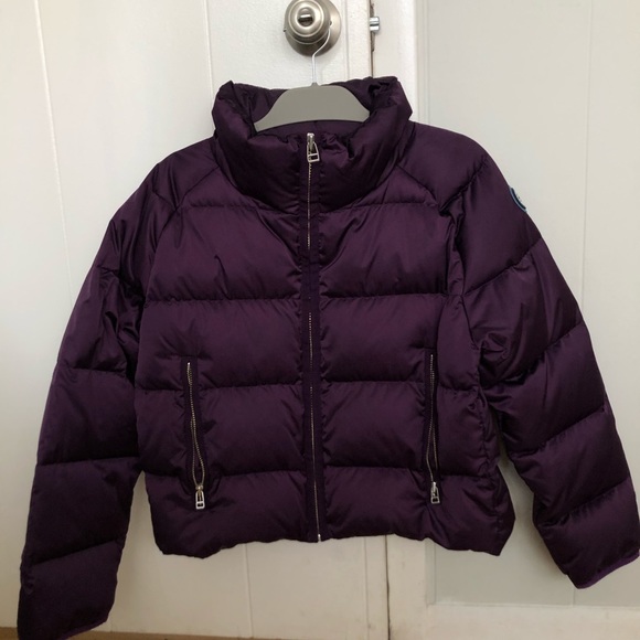 Tory Burch Sport Cropped Satin Down 